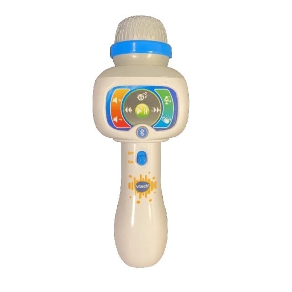 V Tech Sing It Out Karaoke Microphone Wireless Connectivity White Children Music